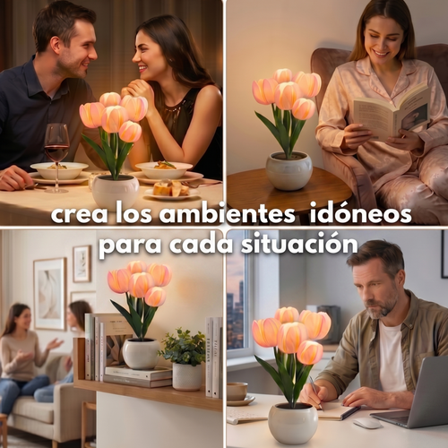 Lámpara de tulipán